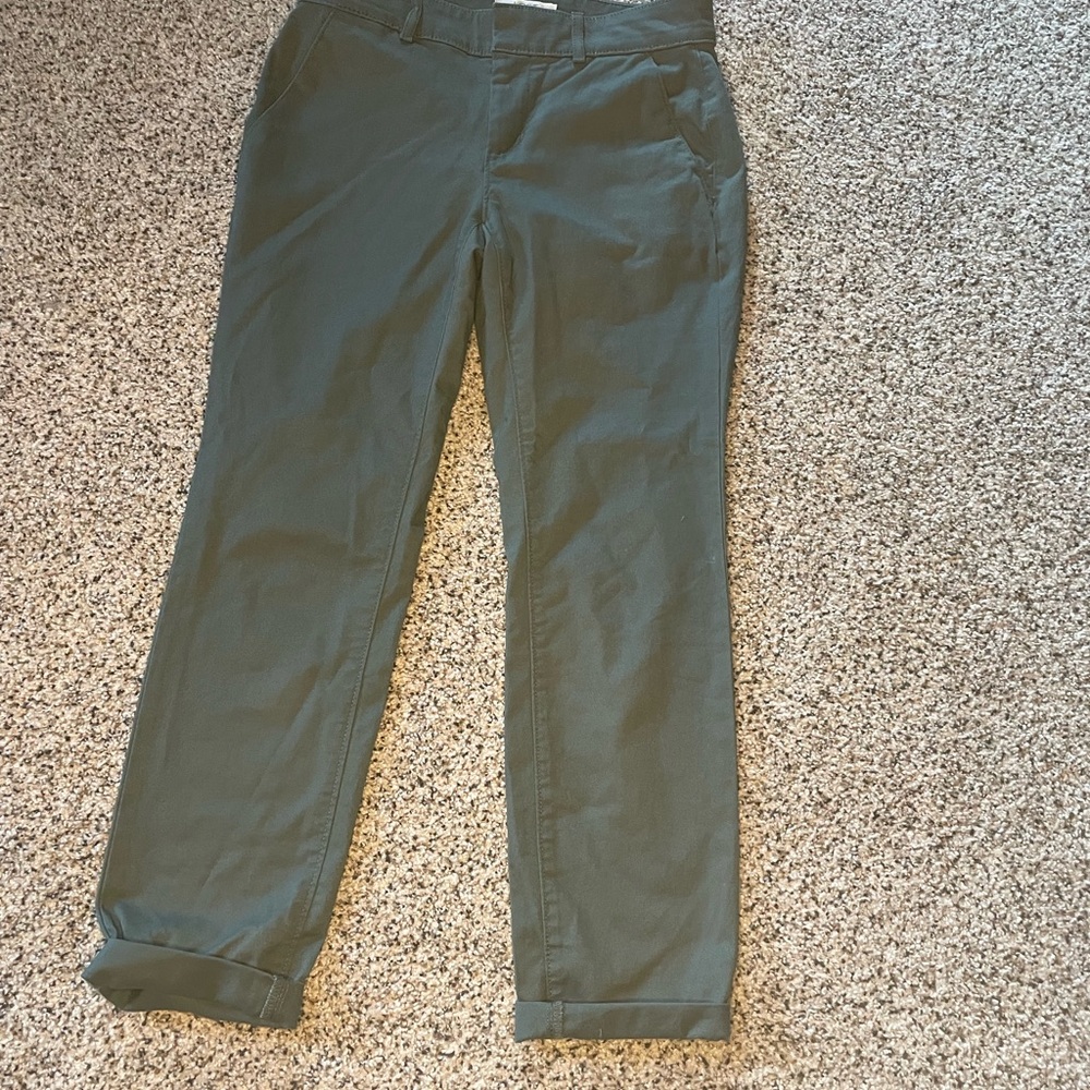 Loft women’s size 0 petite Green Pants